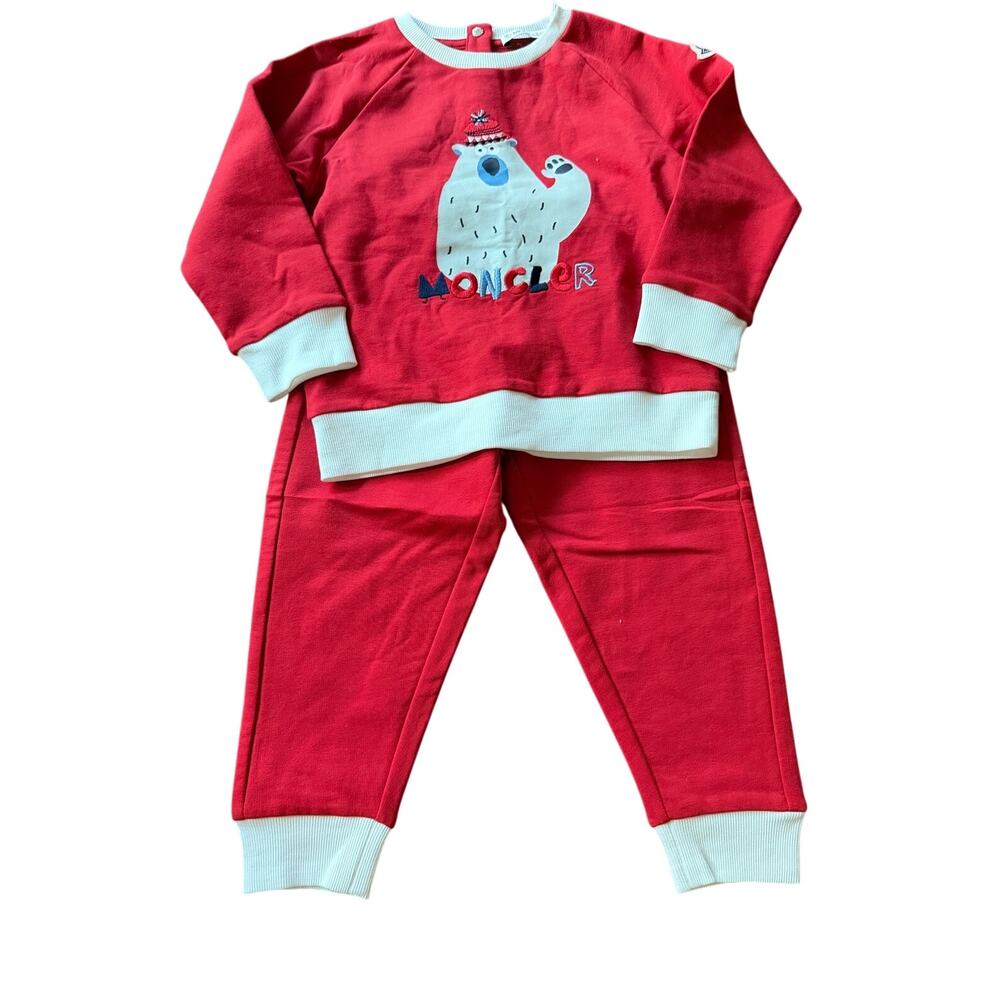 Moncler kids sweatsuit size 2
